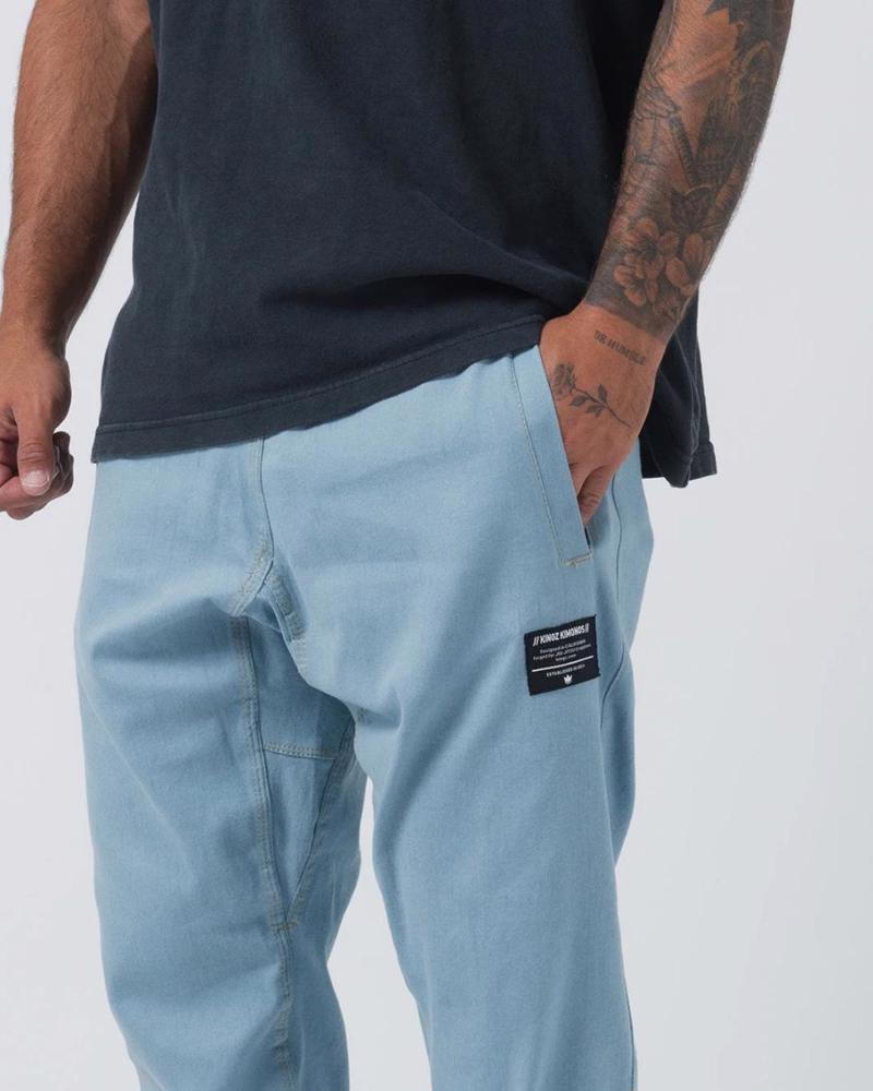  Kingz Casual Gi Pant - Light Denim